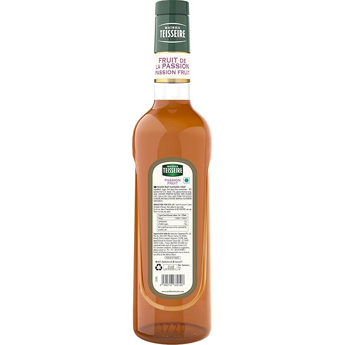 Mathieu Teisseire Passion Fruit Syrup